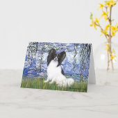 Carte Lilies 6 - Papillon 1 (Fleur jaune)