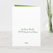 Carte Lilies Blanches_ (Dos)