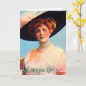 Carte Lillian Russell (Fleur jaune)