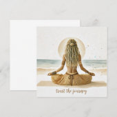 Carte L'Illustration de la mer (Devant / Derrière)