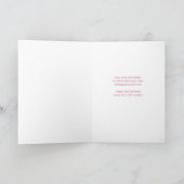 Carte Lily de la Valley Teacup 21e Anniversaire Cousin (Intérieur)