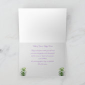 Carte Lily de Pâques (Intérieur)