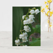 Carte Lily-of-the-Valley (Fleur jaune)