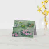 Carte *'LiLy Pond' design, Vous êtes un Être magnifique, (Fleur jaune)