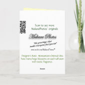 Carte Lily pour le 50e anniversaire - toute occasi (Dos)