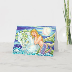 CARTE L'IMAGINAIRE DE MARINE MERMAID À MERHORSE, SEAHORS