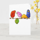 Carte LimbBirds Greeting Card (Fleur jaune)