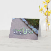 Carte l'imitation est la forme la plus sincère de la fla (Fleur jaune)