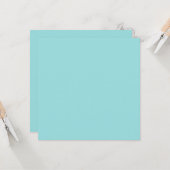 Carte Limpet Coque Bleu Printemps vert saison couleur so (Devant/Arrière en situation)