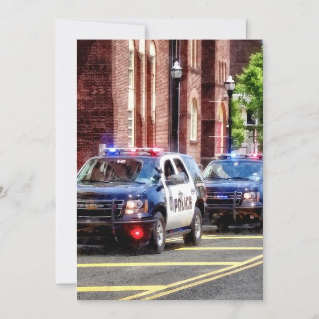Carte Line of Police (Devant)