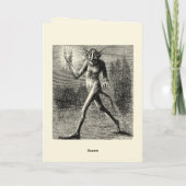 Carte L'infernal Yan-Gant-Y-Tan (Dos)