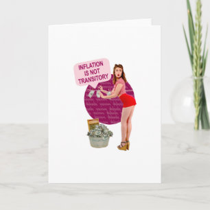 Carte L'inflation n'est pas transitoire