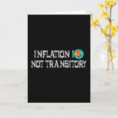 Carte L'inflation n'est pas transitoire (Fleur jaune)