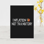 Carte L'inflation n'est pas transitoire (Fleur jaune)