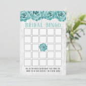 Carte Lingo de mariage floral succulent rustique (Debout devant)