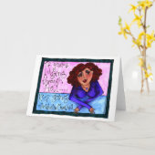 Carte L'inspiration hispanique de l'encouragement des fi (Fleur jaune)