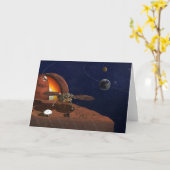 Carte L'interprétation de l'artiste de la Lander de visi (Fleur jaune)