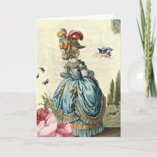 Carte l'invitation (Fête des mères) (Devant)
