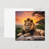 Carte Lion (Devant / Derrière)