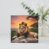 Carte Lion (Debout devant)