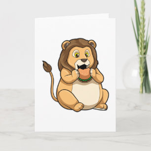 Carte Lion avec Burger