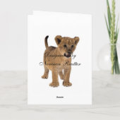 Carte Lion Baby Card (Dos)