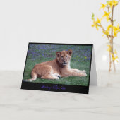 Carte Lion CUB (Fleur jaune)