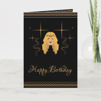 lion d'anniversaire heureux roi noir