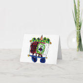 Carte Lion de cirque • Daneille Brito, âge 6 (Devant)