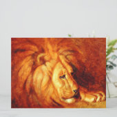 Carte Lion de repos (Debout devant)