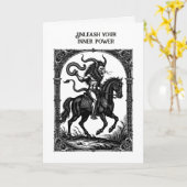 Carte Lion des Rênes de l'Ombre (Fleur jaune)