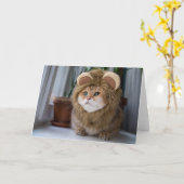 Carte Lion d'Hosico (Fleur jaune)