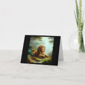 Carte Lion Foo Chinois (17) (Devant)