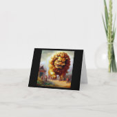 Carte Lion Foo Chinois (33) (Devant)