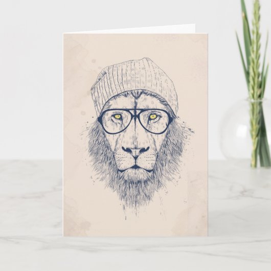 Carte Lion frais (Devant)