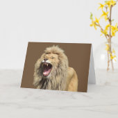Carte Lion haute tension (Fleur jaune)