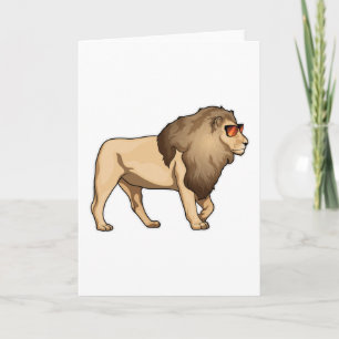 Carte Lion Lunettes de soleil