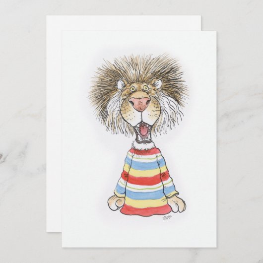 Carte Lion Psyché (Devant / Derrière)