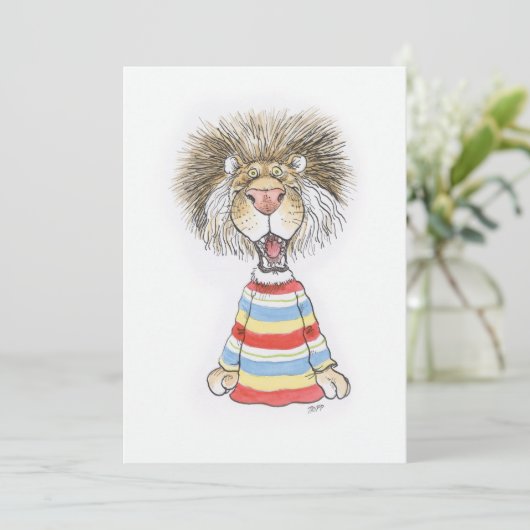 Carte Lion Psyché (Debout devant)