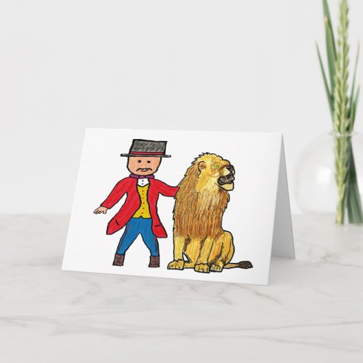 Carte Lion Taming (Devant)