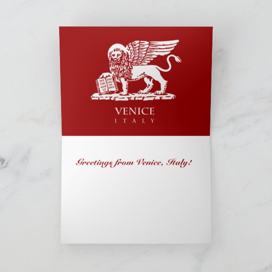 Carte Lion vénitien (Intérieur)