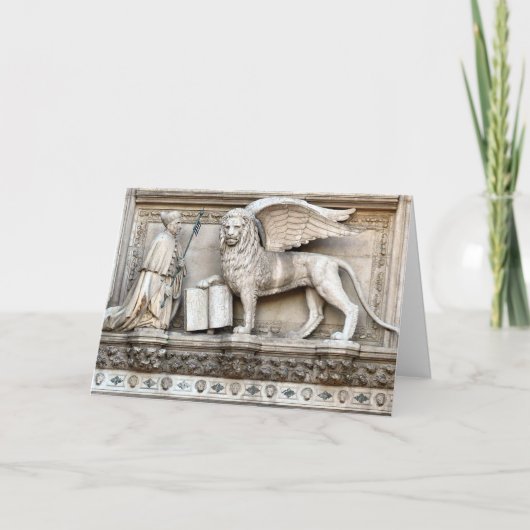 Carte Lion vénitien (Devant)