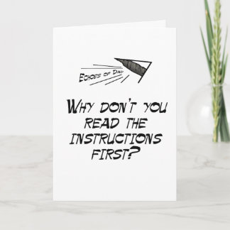 Carte Lire les instructions