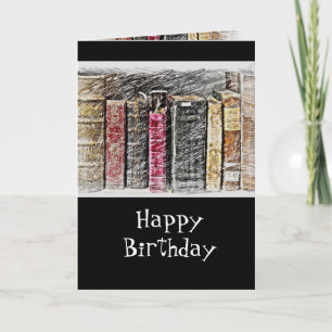 Carte Lire les livres Chocolat Anniversaire Calories de