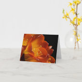 Carte Lis orange #2 de Bush (Fleur jaune)