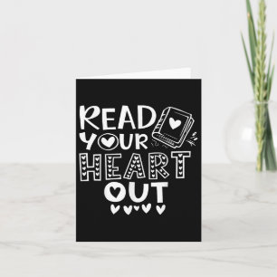 Carte Lis ton cœur adorable pour les femmes professeurs
