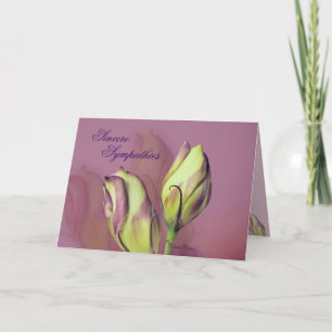 Carte Lisianthus 5577- customisez toute occasion