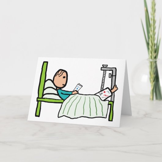 Carte Lit d'hôpital (Devant)