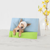 Carte lit-tête (Fleur jaune)