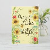 Carte Litha bénie (Debout devant)